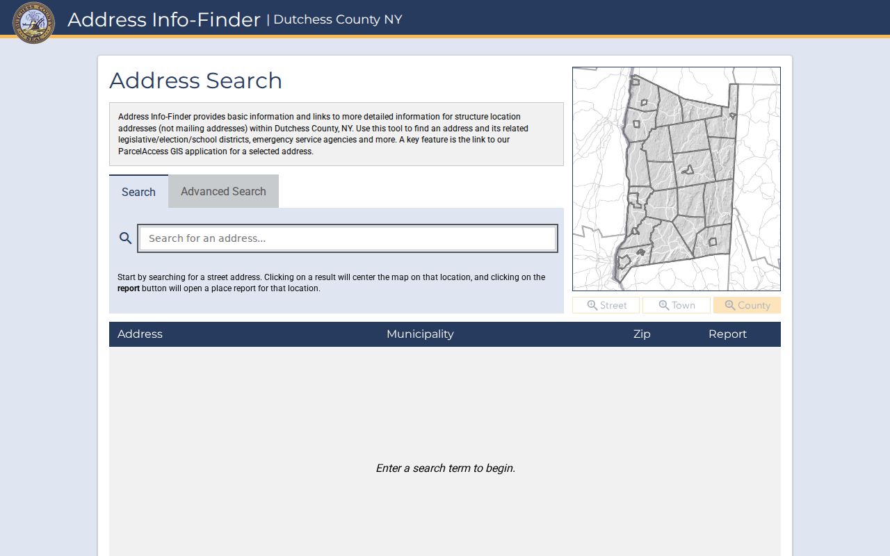Town of Poughkeepsie neighbors address lookup in Dutchess Address Info-Finder